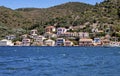 Traditional houses at Ithaki island