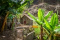 Traditional houses in Paul Valley, Santo Antao island, Cape Verde