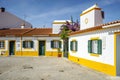 Traditional houses in rural village called Vila Fernando in Alentejo, Portugal Royalty Free Stock Photo