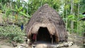 traditional houses of the Timorese people Royalty Free Stock Photo