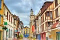 Traditional houses in Troyes, France Royalty Free Stock Photo