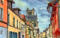 Traditional houses in Troyes, France Royalty Free Stock Photo