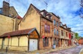 Traditional houses in Troyes, France Royalty Free Stock Photo