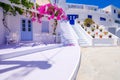 Iconic traditional Ios island, Cyclades, Greece. Royalty Free Stock Photo