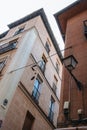 Traditional housing building in Lavapies in Madrid