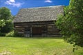 Traditional housing of the fur trade, Haliburton, ON, Canada