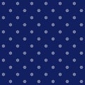 Traditional Hungarian blue-dying seamless pattern