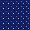 Traditional Hungarian blue-dying seamless pattern