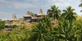 Traditional hut of inhabitant in Sumba island