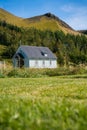 Traditional Icelandic church Royalty Free Stock Photo