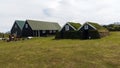 Traditional icelandic old houses Royalty Free Stock Photo