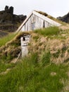 Traditional Icelandic Turf House Royalty Free Stock Photo