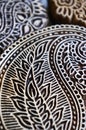 Traditional Indian block prints detail