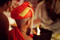 Traditional Indian Brahmin Threading ceremony