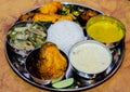 Traditional Indian food , Bengali food. Royalty Free Stock Photo