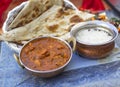 Traditional indian food Butter Chicken Tawa chicken Royalty Free Stock Photo