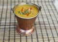 Traditional indian food - Dal Makhni soup Royalty Free Stock Photo