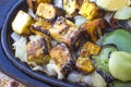 Traditional indian food paneer tikka Royalty Free Stock Photo