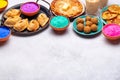 Traditional Indian Holi festival food Royalty Free Stock Photo