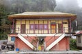 Traditional indian house, Sikkim, India