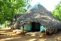 Traditional indian hut Royalty Free Stock Photo