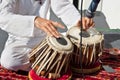 Traditional indian tabla drums