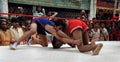 Traditional Indian Wrestling Royalty Free Stock Photo