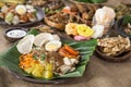 Traditional indonesian culinary food