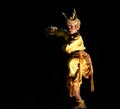 Traditional Indonesian Dancer in Bali
