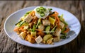 Traditional indonesian food called gado gado Royalty Free Stock Photo