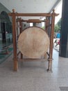 A traditional Indonesian instrument called drum