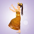 traditional indonesian woman dance