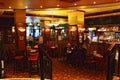 Traditional English pub interior Dover United Kingdom
