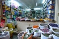 Traditional iranian spices in market in Isfahan, Iran Royalty Free Stock Photo