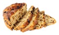 Traditional Irish Barmbrack Sweet Bread Loaf Royalty Free Stock Photo