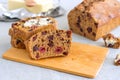 Traditional Irish Barmbrack Tea Cake Royalty Free Stock Photo