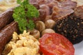 Traditional irish breakfast Royalty Free Stock Photo