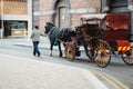 Traditional Irish Carriage Royalty Free Stock Photo