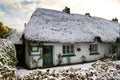 Traditional irish cottage house Royalty Free Stock Photo