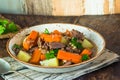 Traditional Irish stew Royalty Free Stock Photo