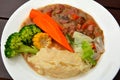 Traditional Irish stew. Royalty Free Stock Photo