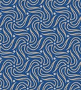 Traditional Islam Arabesque pattern, abstract geometric wavy waves background