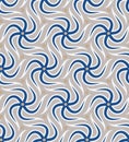 Traditional Islam Arabesque pattern, abstract geometric wavy waves background