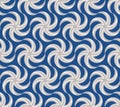 Traditional Islam Arabesque pattern, abstract geometric wavy waves background