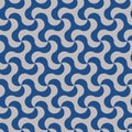 Traditional Islam Arabesque pattern, abstract geometric wavy waves background