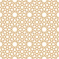 Traditional Islamic Pattern. Laser cutting. Interior panels. Vector illustration