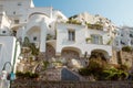 Traditional italian architecture on Capri Island, Italy Royalty Free Stock Photo