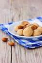 Traditional italian biscuit Royalty Free Stock Photo