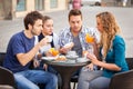 Traditional Italian Breakfast Royalty Free Stock Photo