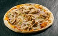 Traditional Italian cuisine - tuna pizza